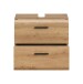 Waschbeckenunterschrank >Ice< in artisan oak - 60x54x60cm (BxHxT)