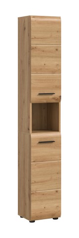 Hochschrank >Ice< in artisan oak - 30x185x30cm (BxHxT)
