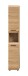 Hochschrank >Ice< in artisan oak - 30x185x30cm (BxHxT)