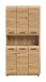 Stauraumschrank >Ice< in artisan oak - 90x185x30cm (BxHxT)