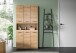 Stauraumschrank >Ice< in artisan oak - 90x185x30cm (BxHxT)