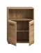 Hochschrank >Ice< in artisan oak - 60x80x30cm (BxHxT)