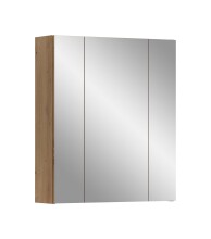 Badezimmerspiegelschrank >Ice< in artisan oak -...