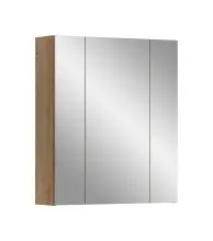 Badezimmerspiegelschrank >Ice< in artisan oak -...