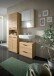 Badezimmer-Set >Ice< in artisan oak - 135x185x30cm (BxHxT)