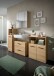 Badezimmer-Set >Ice< in artisan oak - 60x185x30cm (BxHxT)