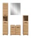Badezimmer-Set >Ice< in artisan oak - 150x185x30cm (BxHxT)