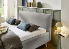 Polsterbett >Mattis< Liegefläche 180x200cm, Nordic ash, Stellmaß: 201x105x218cm (BxHxT)