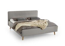 Polsterbett >Mattis< Liegefläche 180x200cm, Nordic ash, Stellmaß: 201x105x218cm (BxHxT)