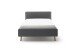 Polsterbett >Mattis mit BK< Liegefläche 140x200 cm, Anthrazit, Stellmaß: 161x105x218cm (BxHxT)