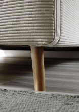 Polsterbett >Mattis mit BK< Liegefläche 160x200 cm, Poso Beige, Stellmaß: 181x105x218cm (BxHxT)