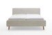 Polsterbett >Mattis mit BK< Liegefläche 180x200 cm, Poso Beige, Stellmaß: 201x105x218cm (BxHxT)