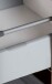 Waschtisch-Set >Nizza< (2-tlg.) in Wotaneiche, schwarz - 120x200x47cm (BxHxT)