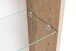 Waschtisch-Set >Nizza< (2-tlg.) in Wotaneiche, schwarz - 120x200x47cm (BxHxT)