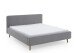 Polsterbett >Mattis mit BK< Liegefläche 160x200 cm, Hevre Grau, Stellmaß: 181x105x218cm (BxHxT)
