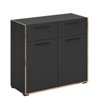 Kommode >Bueno< in Basalt - 95x86x37cm (BxHxT)