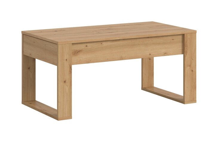 Couchtisch >Malmö< in artisan oak - 110x52x60cm (BxHxT)