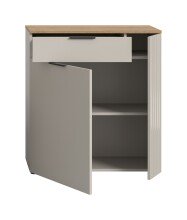 Kommode >Slide< in kaschmir - 80x88x36cm (BxHxT)