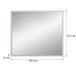Spiegel >Slide< in Kaschmir / Spiegel - 80x70x2cm (BxHxT)