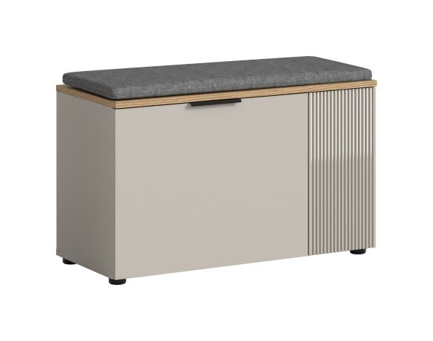 Sitzbank >Slide< in Evoke Oak - 80x48x36cm (BxHxT)