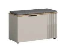 Sitzbank >Slide< in Evoke Oak - 80x48x36cm (BxHxT)