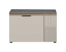 Sitzbank >Slide< in Evoke Oak - 80x48x36cm (BxHxT)