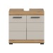 Waschbeckenunterschrank >Scout< in Evoak Oak / Kaschmir - 60x56x34cm (BxHxT)