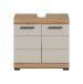 Waschbeckenunterschrank >Scout< in Evoak Oak / Kaschmir - 60x56x34cm (BxHxT)