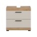 Waschbeckenunterschrank >Scout< in Evoak Oak / Kaschmir - 60x56x34cm (BxHxT)