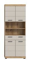 Hochschrank >Scout< in Evoak Oak / Kaschmir -...