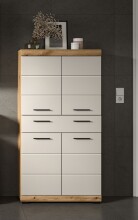 Midischrank >Scout< in Evoak Oak / Kaschmir - 74x141x31cm (BxHxT)