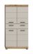 Midischrank >Scout< in Evoak Oak / Kaschmir - 74x141x31cm (BxHxT)