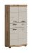 Midischrank >Scout< in Evoak Oak / Kaschmir - 74x141x31cm (BxHxT)