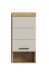 Hängeschrank >Scout< in Evoak Oak / Kaschmir - 37x79x24cm (BxHxT)