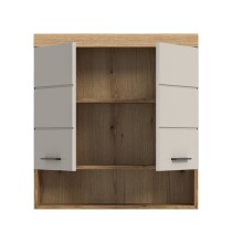 Hängeschrank >Scout< in Evoak Oak / Kaschmir - 74x79x24cm (BxHxT)