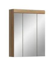 Badezimmerspiegelschrank >Scout< in Evoak Oak /...
