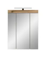 Spiegelschrank >Scout< in Evoak Oak / Spiegel -...