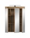 Spiegelschrank >Scout< in Evoak Oak / Spiegel - 60x79x18cm (BxHxT)