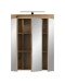 Spiegelschrank >Scout< in Evoak Oak / Spiegel - 60x79x18cm (BxHxT)