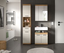 Badezimmer-Set >Scout< in Evoak Oak / Kaschmir -...