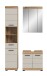 Badezimmer-Set >Scout< in Evoak Oak / Kaschmir - 112x191x34cm (BxHxT)
