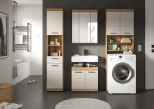 Badezimmer-Set >Scout< in Evoak Oak / Kaschmir -...