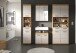 Badezimmer-Set >Scout< in Evoak Oak / Kaschmir - 201x191x34cm (BxHxT)