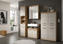 Badezimmer-Set >Scout< in Evoak Oak / Kaschmir -...