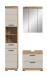 Badezimmer-Set >Scout< in Evoak Oak / Kaschmir - 112x191x34cm (BxHxT)