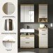 Badezimmer-Set >Scout< in Evoak Oak / Kaschmir - 112x191x34cm (BxHxT)