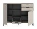 Highboard >Noida< in kaschmir - 112x150x37cm (BxHxT)