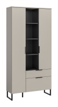 Stauraumschrank >Noida< in kaschmir - 192x90x37cm...
