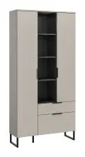 Stauraumschrank >Noida< in kaschmir - 192x90x37cm...