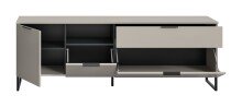 Lowboard >Noida< in kaschmir - 64x185x41cm (BxHxT)
